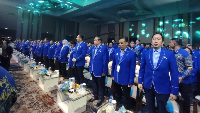 SBY hingga AHY hadiri Kongres Partai Demokrat