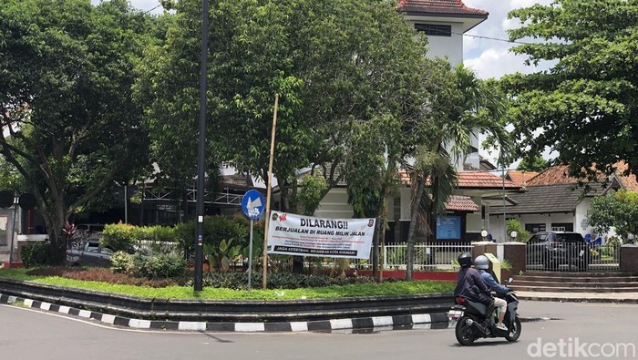Suasana di kawasan Kotabaru Jogja, Senin (24/2/2025).