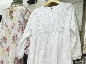 Ini Baju Gamis yang Laris di Tanah Abang Jelang Lebaran 2025