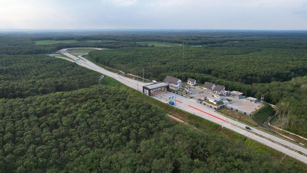 Tol Kuala Tanjung - Tebing Tinggi – Parapat. (Dok. Hutama Karya)