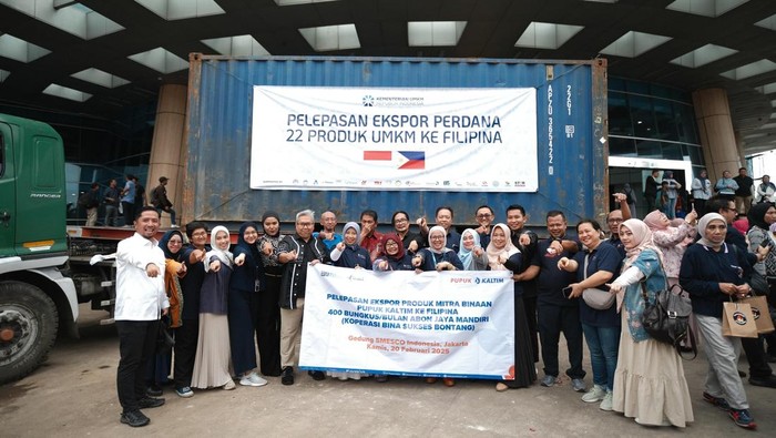 UMKM Binaan Pupuk Kaltim Ekspor Perdana Abon Tuna ke Filipina