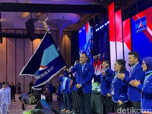 Ditetapkan Jadi Ketum Demokrat Lagi, AHY: Kita Sukseskan Pak Prabowo
