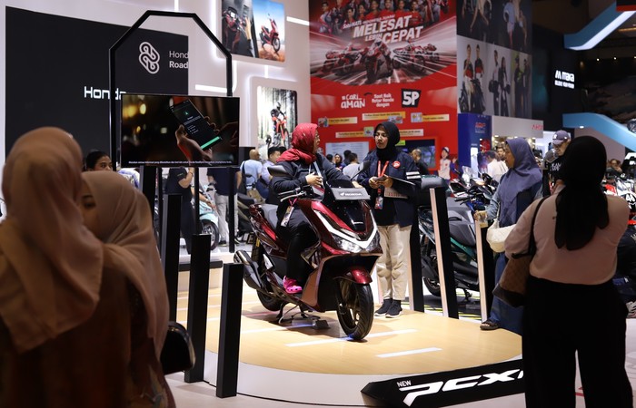 Honda jual 1.133 motor di IIMS 2025