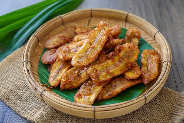 Ilustrasi pisang goreng