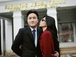 Bangganya Isyana Sarasvati ke Suami yang Resmi Jadi Dokter Spesialis