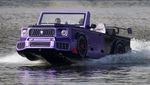 Jetcar Buatan Mesir unjuk Kemampuan di Sungai Nil