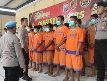 19 Maling Motor di Sidoarjo Dibekuk Selama Sebulan