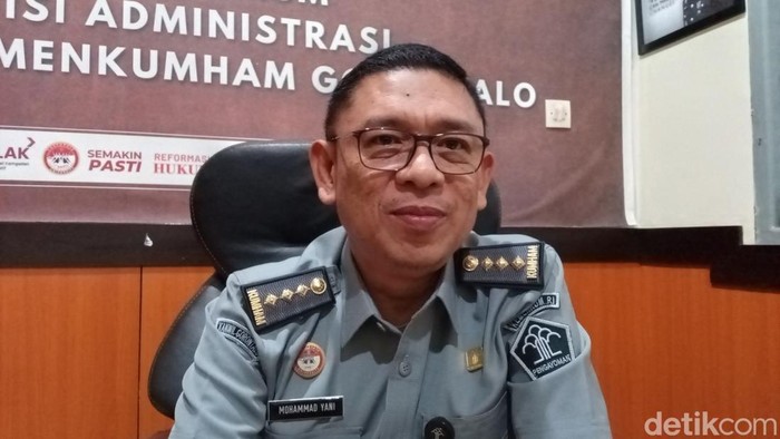 Kepala Bagian Umum Tata Usaha Kemenkumham Gorontalo Mohammad Yani.