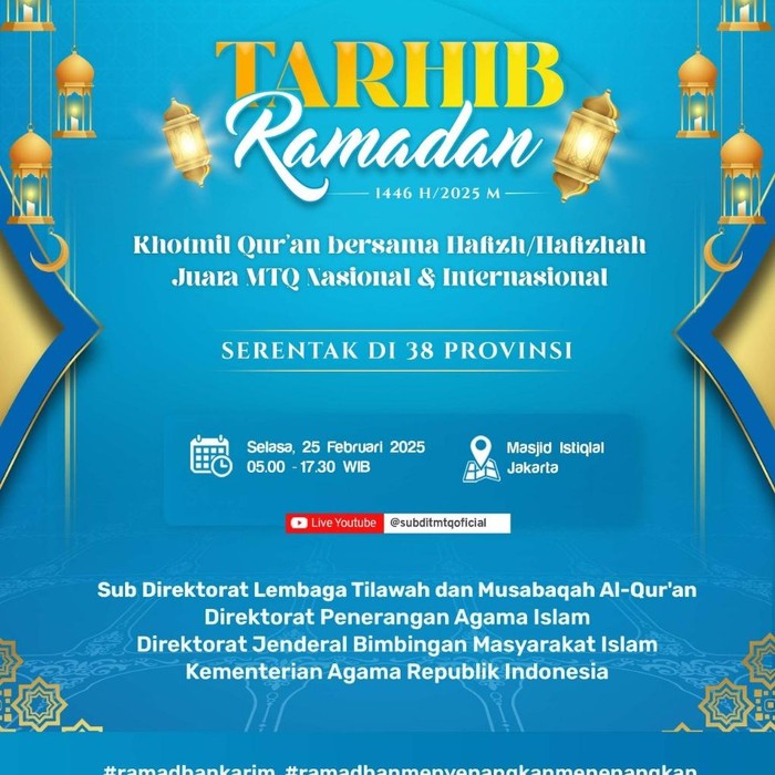 Khotmil Quran sambut Ramadhan