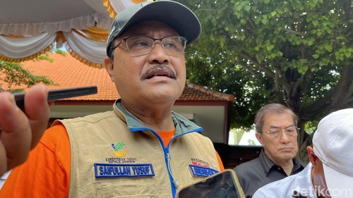 Mensos Saifullah Yusuf alias Gus Ipul saat ditemui di Kuta, Badung, Selasa (25/2/2025).