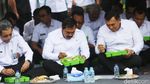 Momen Menteri Imipas Makan Siang Bareng Warga Binaan di Rutan Cipinang