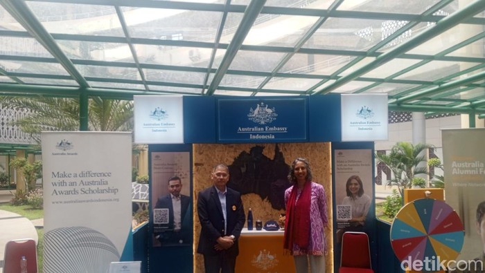 Peluncuran program #AussieBanget University Roadshow oleh Kedubes Australia di Unpad, Jatinangor, Sumedang.