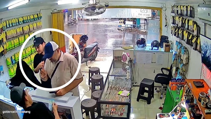 Penampakan du WNA penggendam di Jombang