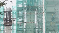 Progres proyek LRT Jakarta Fase 1B hingga 31 Januari 2025 telah mencapai 47,13 persen.