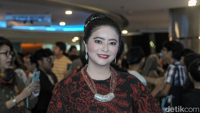Qory Sandioriva saat ditemui di kawasan Jakarta.