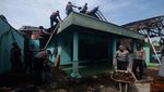 Rumah, Masjid dan Puskesmas Rusak Diterjang Angin Kencang di Klaten