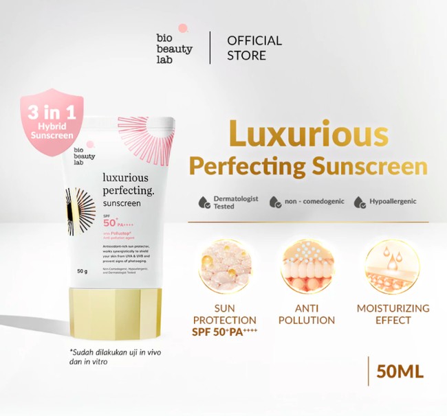 Sunscreen yang Melindungi Sekaligus Mencerahkan Sunscreen yang Melindungi Sekaligus Mencerahkan