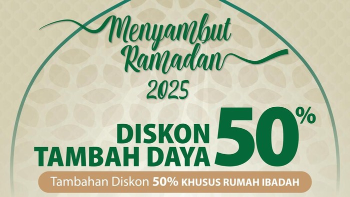 Tambah daya listrik PLN Diskon 50% + 50%