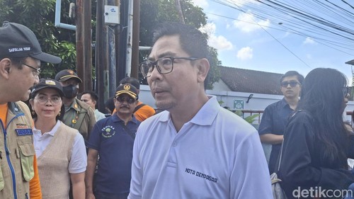 Wakil Wali Kota Denpasar, I Kadek Agus Arya Wibawa, di Taman Hutan Raya Ngurah Rai, Selasa (25/2/2025). (Fabiola Dianira)