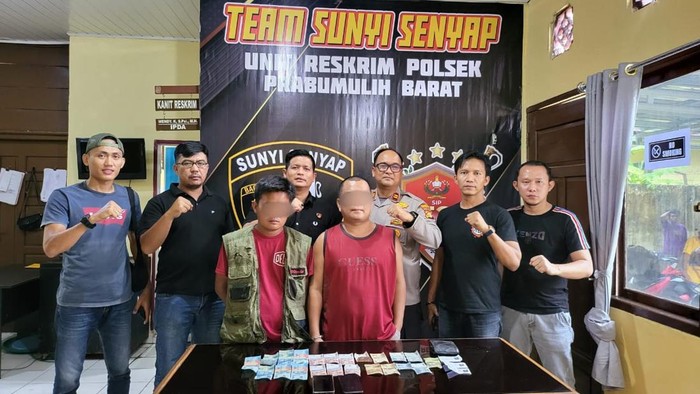 2 pria di Prabumulih ditangkap setelah terlibat kasus perjudian togel