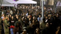 Festival itu dihentikan sementara akibat pemadaman listrik besar-besaran yang sebagian besar wilayah negara itu.