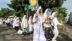 Antusias Pelajar Gelar Pawai Sambut Ramadan