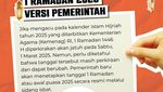 Infografis: Bagaimana Cara Menentukan 1 Ramadan 2025?
