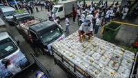 Gabungan Pengepul Minyak Jelantah Indonesia melakukan aksi terkait memperketat ekspor minyak jelantah atau used cooking oil (UCO), Rabu (26/2/2025).