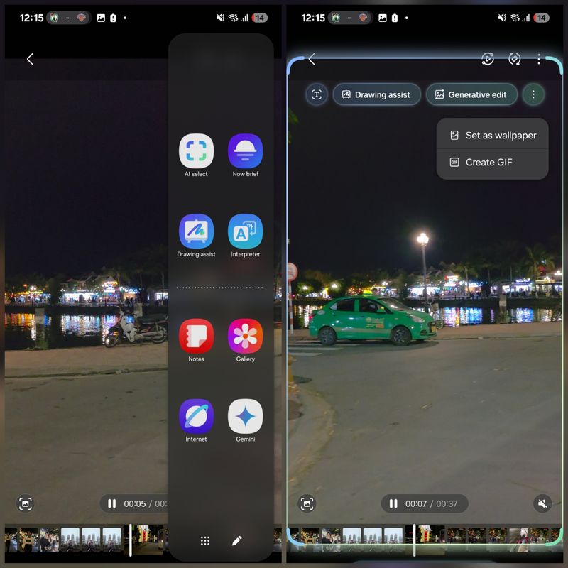 Cara bikin GIF instan di Galaxy S25 series