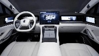 Ini tampilan interior SUV mewah BYD Denza N9. Foto: Dok. Car News China