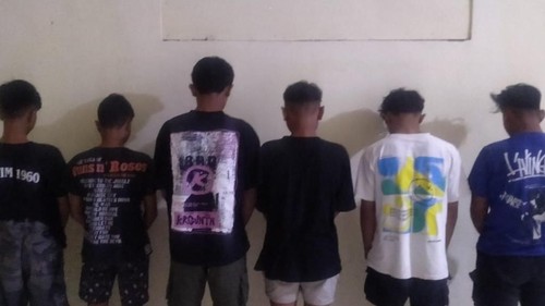 Enam remaja ditangkap polisi lantaran membobol enam warung di Buleleng, Bali. (Foto: Dok. Istimewa)