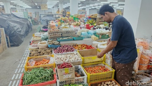 Harga cabai di Pasar Umum Negara, Jembrana, Bali, naik signifikan, Selasa (25/2/2025).