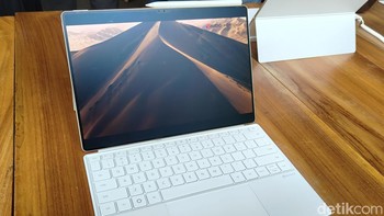 Terdapat juga aplikasi GoPaint yang memiliki lebih dari 150 pilihan brush dan kanvas 8k yang memiliki hingga 29 lapisan untuk berbagai gaya menggambar dan mewarnai. Foto: detikINET/ Rizqy Nur Amalia