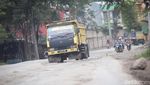 Penampakan Jalan Tambang Parung Panjang yang Janji Bakal Rampung 2026