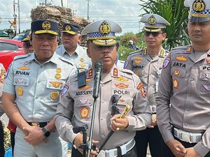 Jadi Fokus Arus Mudik, Kakorlantas Cek Simpang Mengkreng Kediri