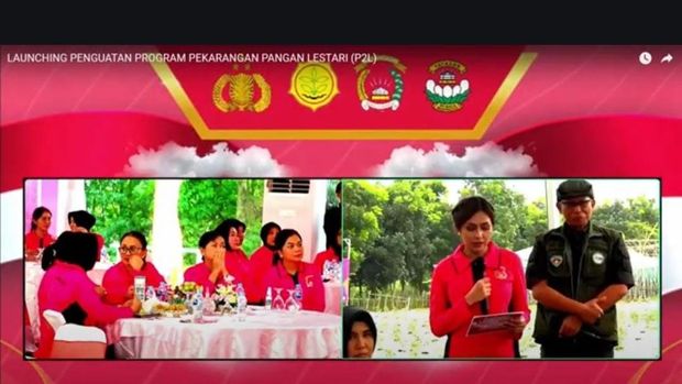 Kapolres Batu dan Istri Paparkan Keberhasilan Pangan Lestari ke PP Bhayangkari