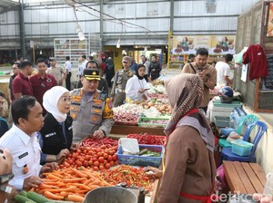 Kapolresta Kota Malang Peringatkan Tengkulak Tak Timbun Bapok saat Ramadan