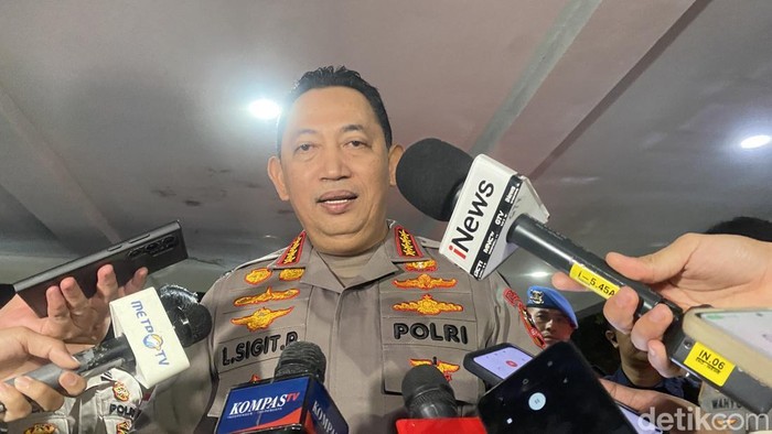 Kapolri Jenderal Listyo Sigit Prabowo di Akademi Militer Magelang, Selasa (25/2/2025).
