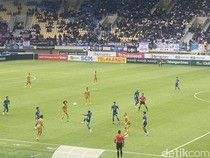 Rafinha Bawa PSIM Jogja Ungguli Bhayangkara FC 1-0 di Babak Pertama