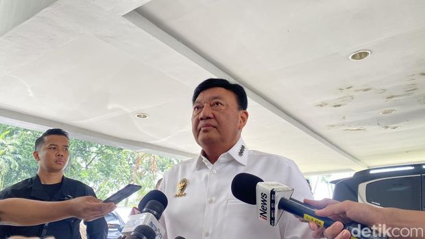Menteri Koordinator Bidang Politik dan Keamanan (Menko Polkam) Budi Gunawan di Akmil Magelang, Rabu (226/2/2025).