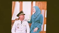 Diketahui, suami Nuri Maulida selesai menjalankan tugas sebagai Wali Kota Bupati Lampung Selatan periode 2021-2025. Foto: instagram Nuri Maulida