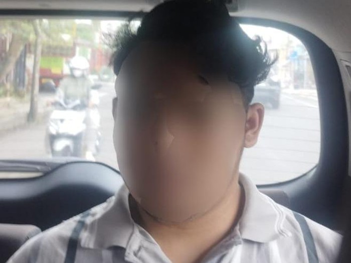 Pelaku penusukan di Kota Batu saat ditangkap