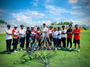 Persiapan ke AS, Tim Panahan Indonesia Pelatnas di Cikarang