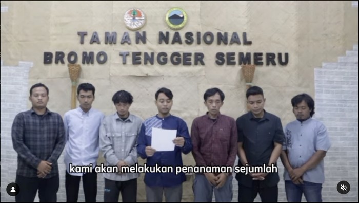 Pendaki ilegal Gunung Semeru