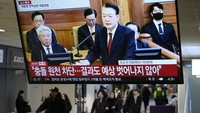Aksi ini dilakukan saat Mahkamah Konstitusi menggelar sidang akhir pemakzulan Yoon Suk Yeol.   