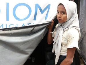 Rohingya Protes Dana Bantuan Dipangkas: Kami Dibiarkan Mati Pelan-pelan