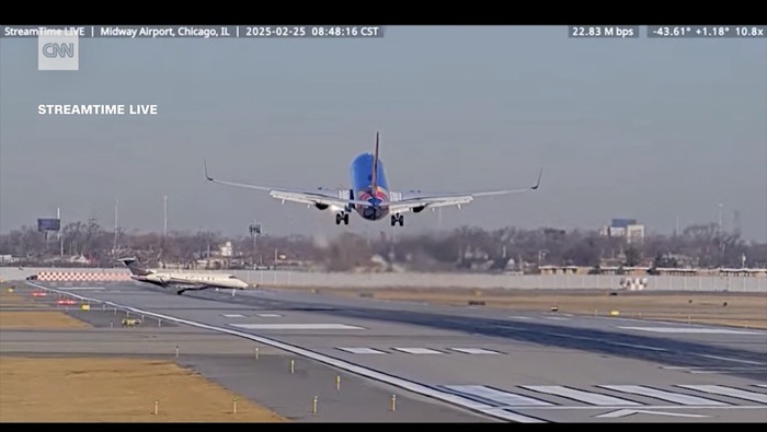 Pesawat Southwest Airlines vs jet pribadi
