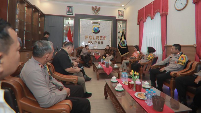 Polres Blitar Dikunjungi Konjen Australia