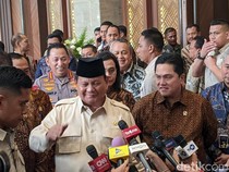Luncurkan Bank Emas, Prabowo Sampaikan Terima Kasih ke Jokowi
