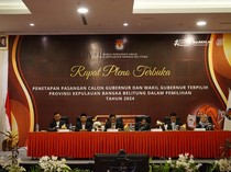 KPU Tetapkan Hidayat Arsani dan Hellyana, Gubernur-Wagub Babel Terpilih